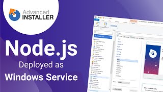How to deploy Nodejs web application as a Windows service [upl. by Ilat80]