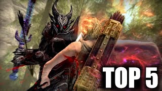 Skyrim  Top 5 Weapon Enchantments [upl. by Patterman]