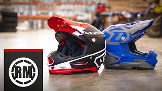 6D ATR1 amp ATR2 Motocross Helmet Comparison [upl. by Ociral]