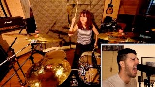 Michael amp Muki  Bring Me The Horizon  Drown  Drum amp Vocal Cover [upl. by Enetsuj]