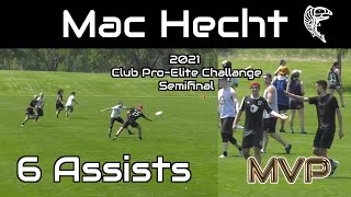 Mac Hecht  6A  MVP Highlights Sockeye vs PoNY  Club ProElite Challenge Semifinal 2021 [upl. by Allemac]