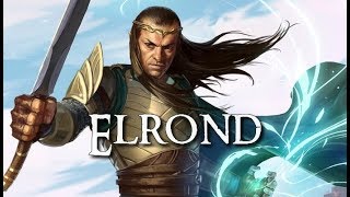 ELROND  JRR TOLKIEN lore [upl. by Ayekam495]