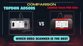 TOPDON AD500S Vs LAUNCH X431 PRO Elite Which OBD2 Scanner Wins for DIY Repairs [upl. by Anerol]