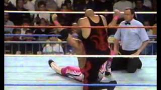 Bret Hart vs Papa Shango WWF 1993 [upl. by Vere242]