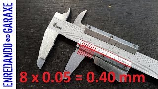 How to read the caliper Vernier scale easily [upl. by Marylynne]