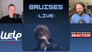 FIRST TIME REACTING TO  Lewis Capaldi  Bruises Live  REACTION [upl. by Patman]