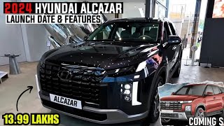 alcazar facelift 2024 india  hyundai alcazar prestige 7 seater [upl. by Mcgill]