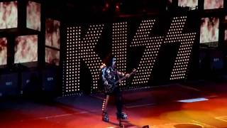 KISS  Hotter Than Hell  Detroit 2009 2nd Night  Sonic Boom Tour [upl. by Irallih]