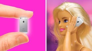 17 MERVEILLEUSES IDÉES DIY POUR TES POUPÉES BARBIE [upl. by Nylirehc]