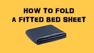 How To Fold A Fitted Bed Sheet [upl. by Eened]