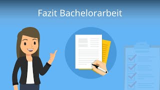 Fazit Bachelorarbeit So schreibst du es  Studyflix [upl. by Akeim]