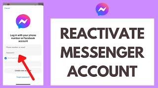 How To Reactivate Facebook Messenger Account EASY [upl. by Dadelos]