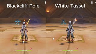 Arlecchino F2P build C0 Fragment of Harmonic Whimsy SET  Blackcliff Pole VS White Tassel [upl. by Amuwkuhc]