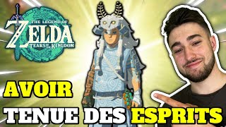 COMMENT DÉBLOQUER LA TENUE DES ESPRITS SUR ZELDA TEARS OF THE KINGDOM [upl. by Adamis]