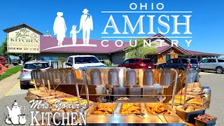 Mrs Yoders Kitchen Lunch Buffet  Mt Hope Ohio Amish Country [upl. by Hallvard]