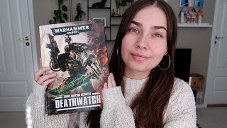 ASMR Warhammer 40K Deathwatch Codex [upl. by February]