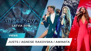 SUPERNOVA 2018 OPENING Justs Agnese Rakovska Aminata [upl. by Veleda]