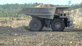 Hitachi mining trucks in Australia [upl. by Leksehc]