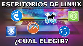 🐧 Entornos de Escritorio en LINUX ¿Cual elegir según el USUARIO [upl. by Pollitt]