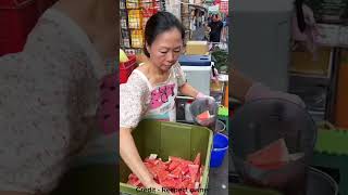 मम्मी ने बनाया तरबूज वाला जूस 😋🧃 watermelonjuice juice watermelon [upl. by Atiz]