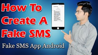 How To Create Fake SMS in Android 2020  Fake SMS App [upl. by Dugaid]