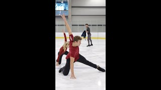 Skating to Journey quotWorlds Apartquot w World Champions Alexa Knierim and Brandon Frazier [upl. by Armelda]