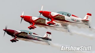 Phillips 66 Aerostars  Northern Illinois Airshow 2021 [upl. by Rodge352]