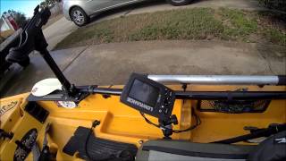 How i rigged my 2011 Hobie pro angler 14 [upl. by Gisela]