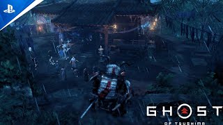 Ghost of Tsushima Iki Island PS5  Caretakers of the Eagle No Commentary  Part  4 [upl. by Esorlatsyrc]