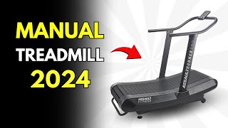 The 3 Best Manual Treadmills in 2024  Best Curved Treadmill [upl. by Assennej]