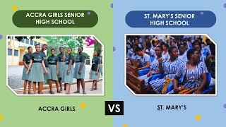 Accra Girls Senior High School vs St Mary Girls Senior High School [upl. by Adnilahs]