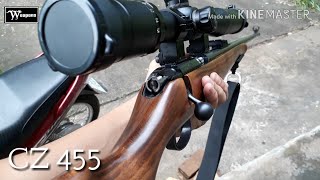 CZ 455 STANDARD 22LR Rimfire rifles [upl. by Hoes]