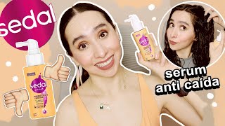 RESEÑA SERUM SEDAL ANTI CAÍDA PREBIÓTICOS  BIOTINA 🍊 [upl. by Strohben]