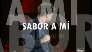 LUIS MIGUEL  SABOR A MI with TRANSLATION LYRICS  TAKEN FROM The Album ROMANCES 1997 [upl. by Riane]