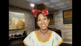 Adassa the voice of Delores on Disneys Encanto answers 7 Questions with Emmy [upl. by Aneehsar]