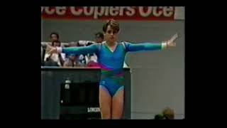 ドルテ・テュムラー Dorte Thummler GDR 1987 World Championship VT AA [upl. by Melas]