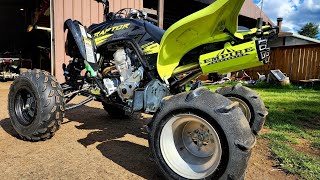 Yamaha Raptor 700R SE Empire Dual Exhaust Install [upl. by Ellen]