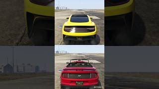 GTA ONLINE  DOMINATOR GT VS DOMINATOR GTX shorts [upl. by Nerro874]