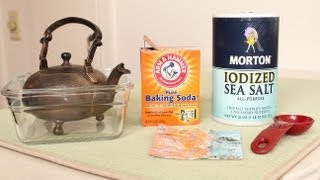 Cleaning Silver with Baking Soda and Salt [upl. by Relyk674]