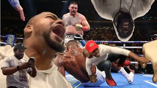 ThaBoxingVoices Joshua Vs Ruiz 1 Live Reaction Subtitled [upl. by Seaman]