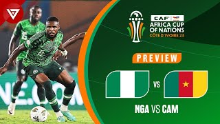 🔴 NIGERIA vs CAMEROON  Africa Cup of Nations 2023 Round of 16 Preview✅️ Highlights❎️ [upl. by Tiebout]