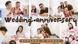 SURPRISE WEDDING ANNIVERSARY RAFFI AHMAD DAN NAGITA SLAVINA raffinagita1717 [upl. by Heber]