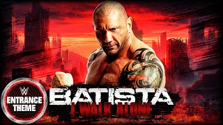 Batista 2005  quotI Walk Alonequot WWE Entrance Theme [upl. by Nitsed]