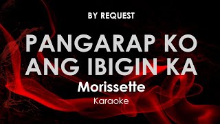 Pangarap Ko Ang Ibigin Ka  Morissette karaoke [upl. by Nyleak236]