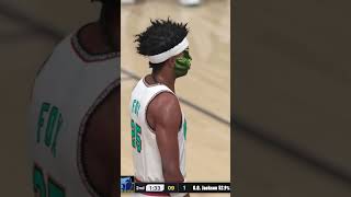 🦊 Full Court Swat grizzlies nba nba2k25 memphisgrizzlies basketball highlights jamorant [upl. by Kennett942]