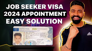 Get JOB SEEKER VISA Appointment  2024 Full Process Explained [upl. by Hardner778]