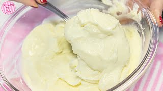 CREME PERFEITO FACIL E ECONÔMICO PARA RECHEIOS DE BOLOS DE FESTA  SOBREMESAS PAVÊS E MUITO MAIS [upl. by Eneres]