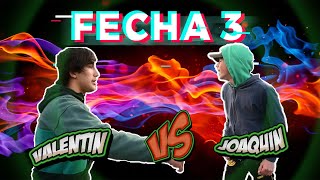 Competencia de freestyle Valentin VS Joaquin FECHA 3  La ele freestyle [upl. by Tenej]