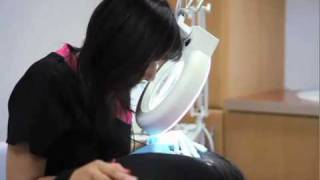 Electrolysis Hair Removal on Side of Face [upl. by Eneres609]