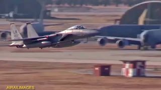 Incirlik Air Base Flight Ops  May 2016 [upl. by Rojam]